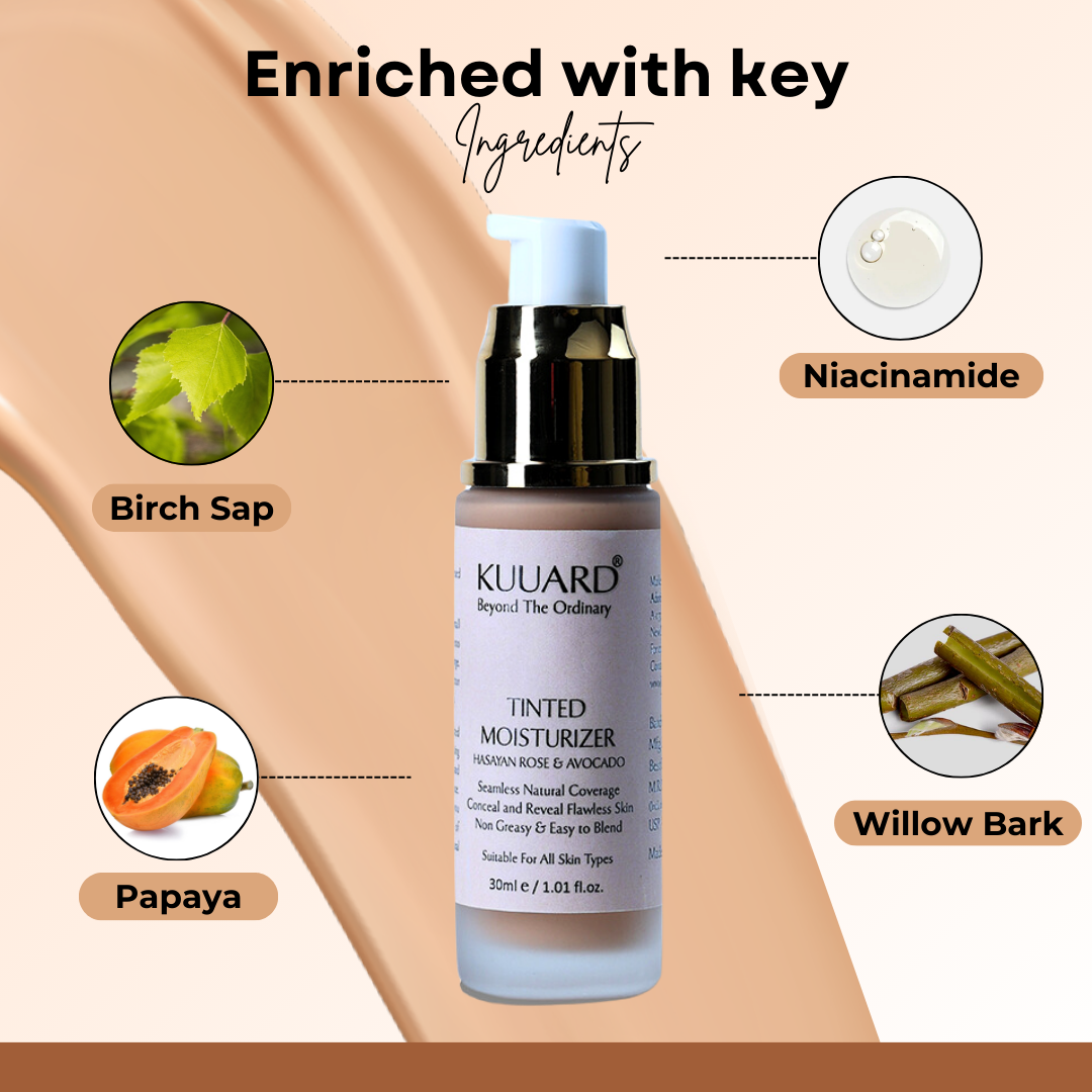 Tinted Moisturizer Hasayan Rose & Avocado