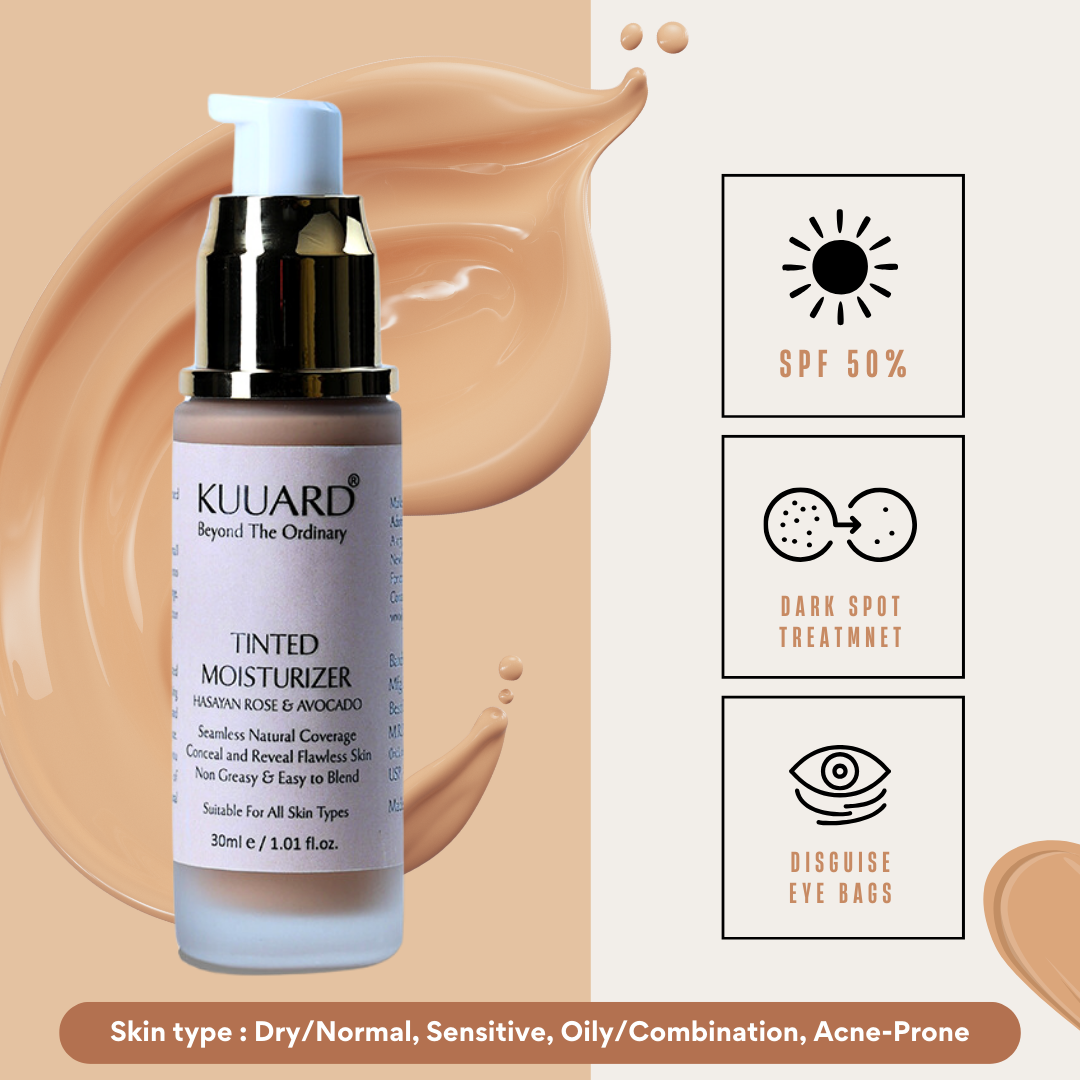 Tinted Moisturizer Hasayan Rose & Avocado