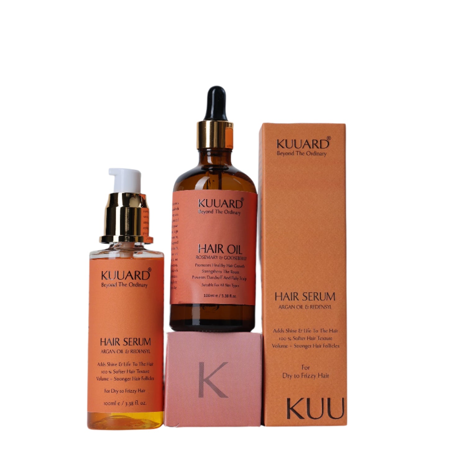 Hair Oil And Hair Serum Shine Combo