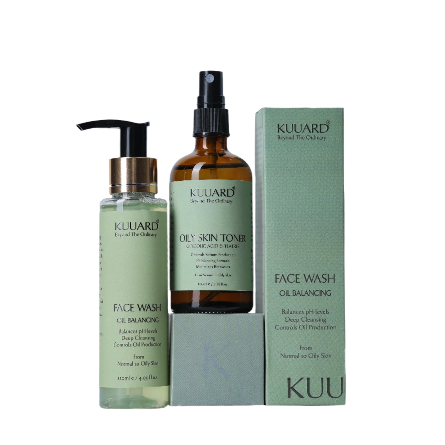 Oily Skin Face Wash And Oily Skin Toner