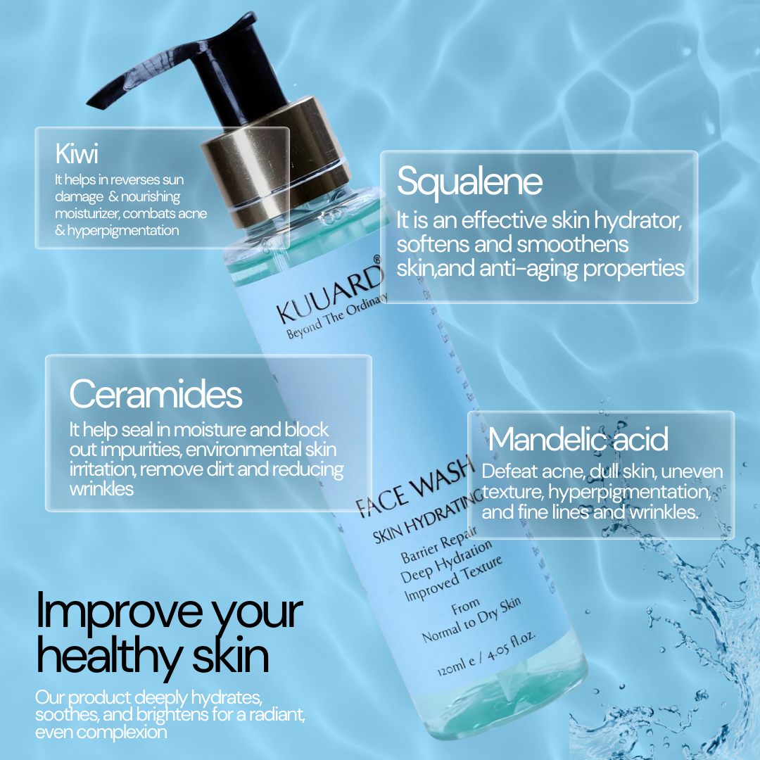 DRY SKIN FACE WASH AND DRY FACE TONER COMBO