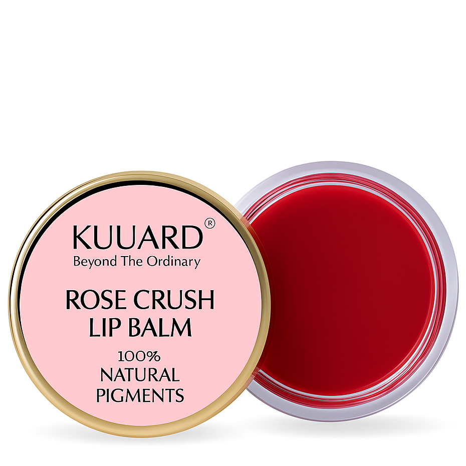 Rose Tinted Lip Balm Crushed Rose petals & Mango Seed Butter | Pink shade