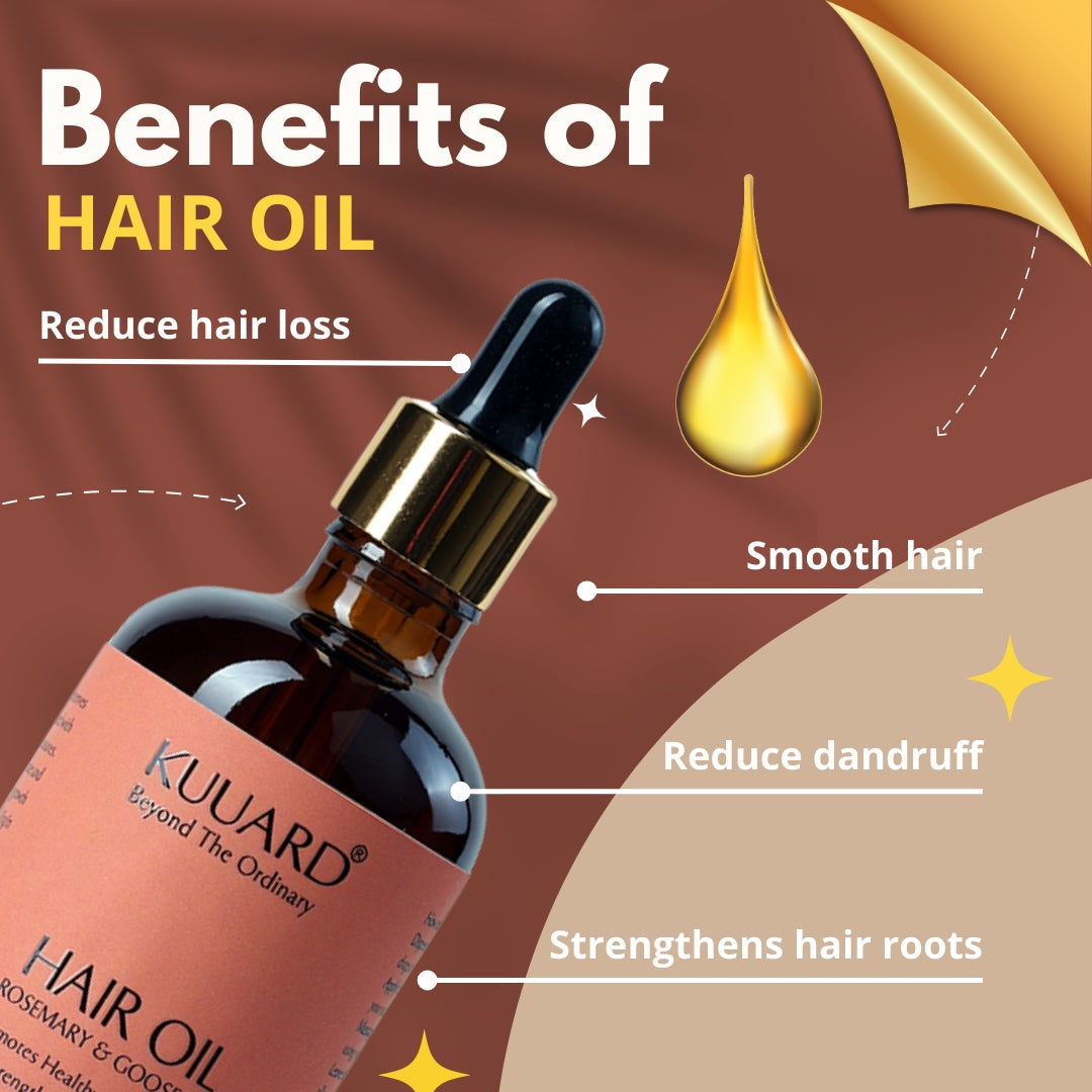 Hair Oil And Hair Serum Shine Combo