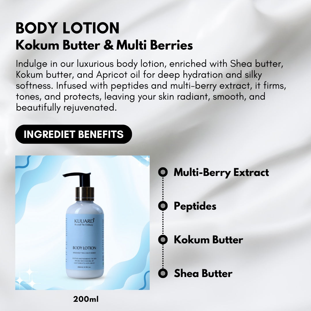 Ultra Rich Body Lotion Multi-Berry Extract & Kokum Butter