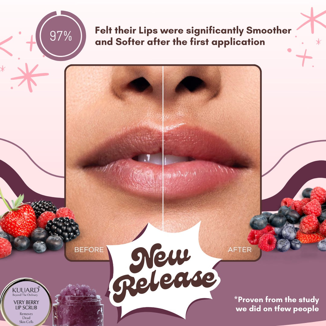 Very Berry Lip Scrub Frozen Grape Extract & Sucrose | Berry Bliss