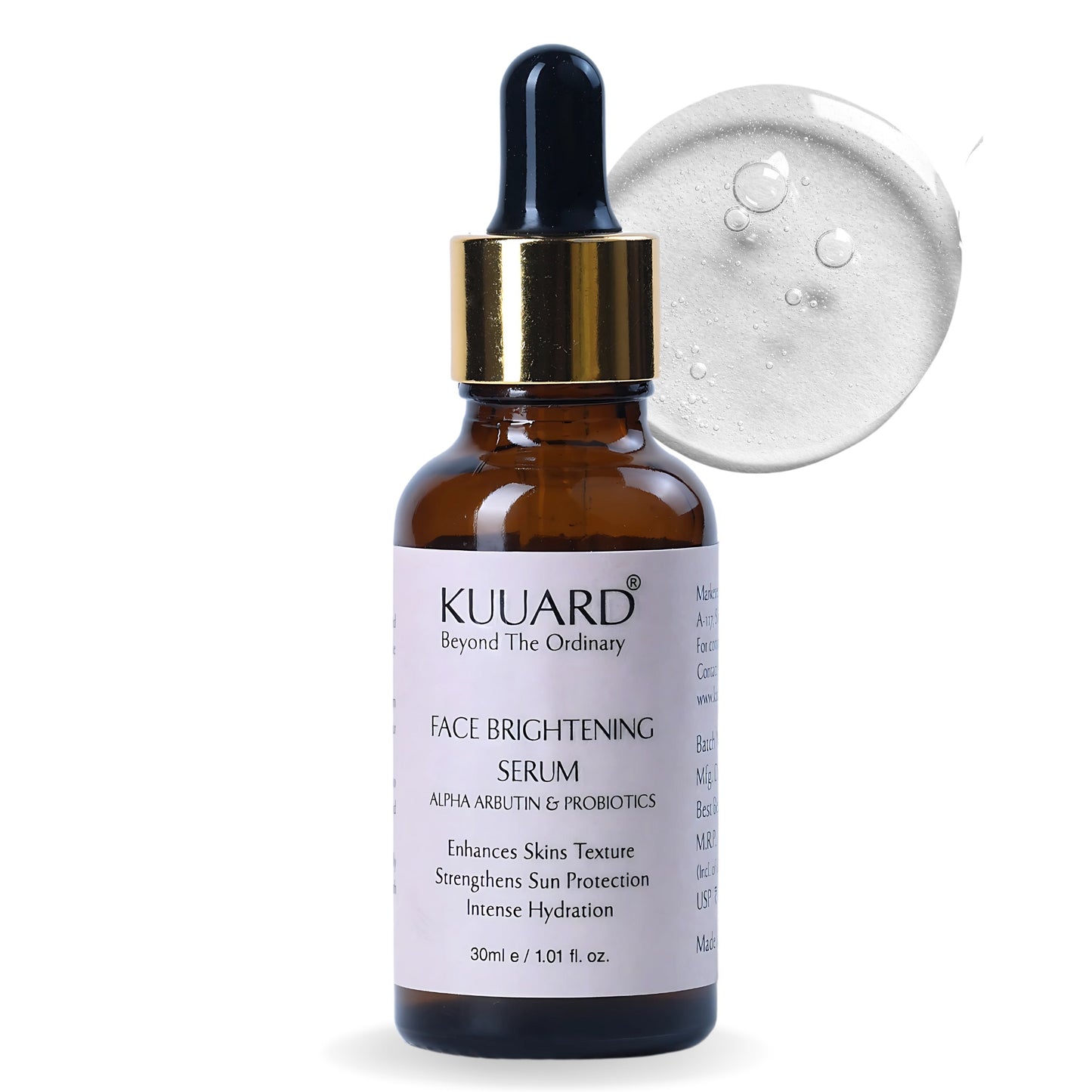 Face Brightening Serum Alpha Arbutin & Probiotics