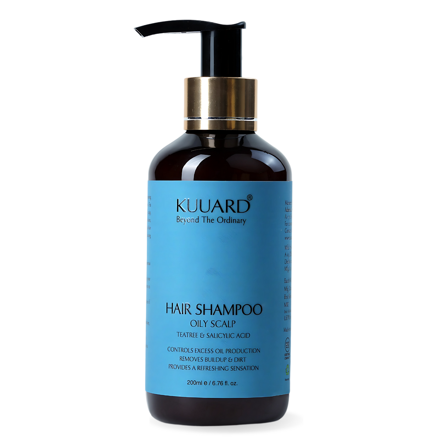 Hair Shampoo For Oily Scalp Tea Tree & Salicylic Acid
