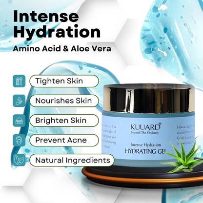 Face Hydrating Gel Mexican Aloe Vera & Hyaluronic Acid