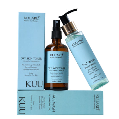 DRY SKIN FACE WASH AND DRY FACE TONER COMBO