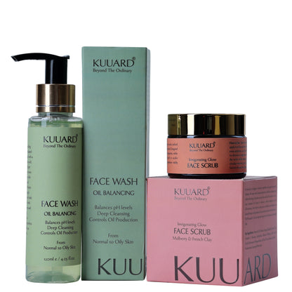 Oily Face Clean Combo