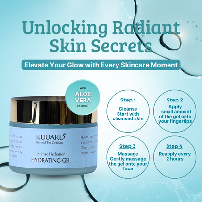 Face Hydrating Gel Mexican Aloe Vera & Hyaluronic Acid