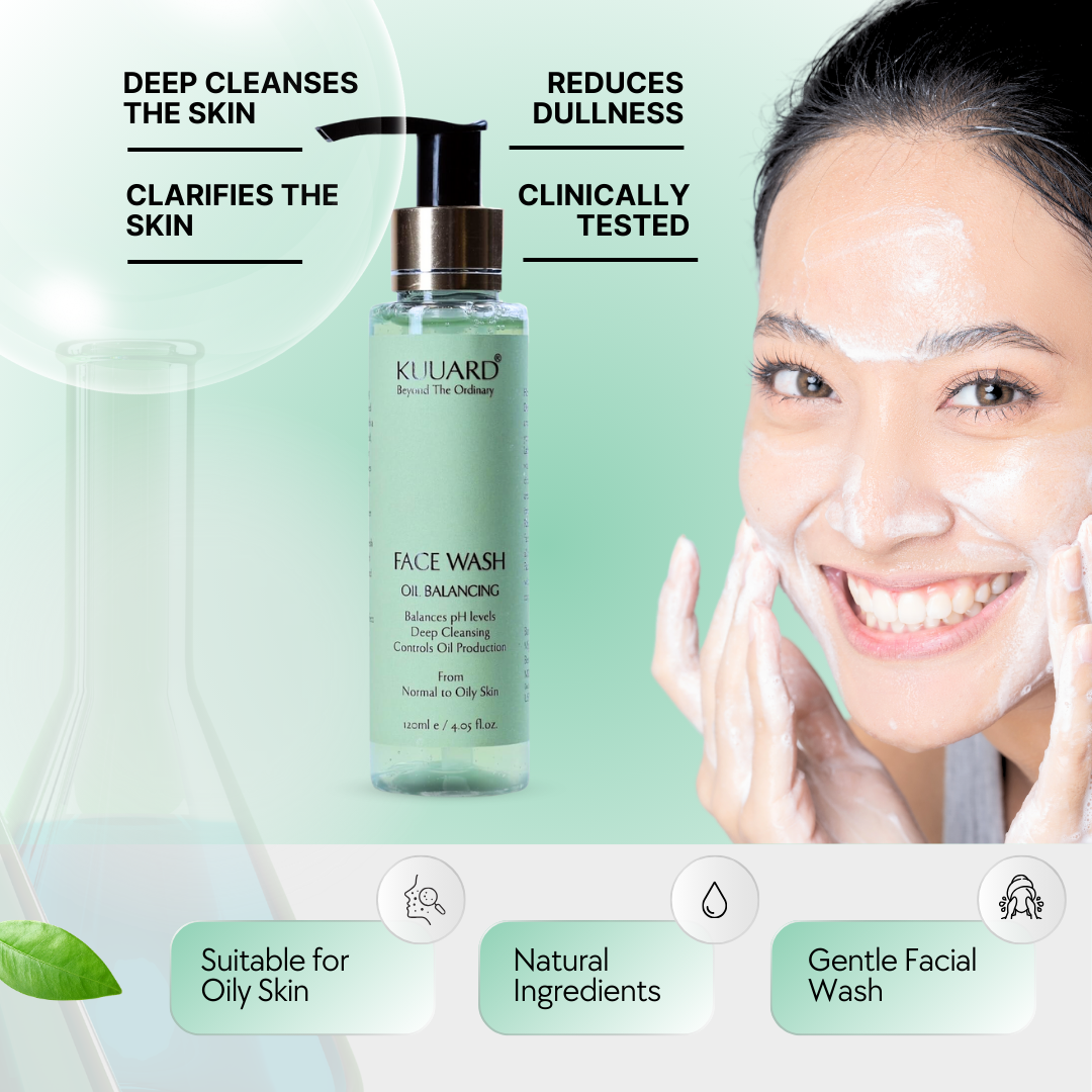 Face Wash Oil Balancing Copper Peptides & Fermented Rice water