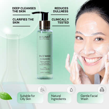 Face Wash Oil Balancing Copper Peptides & Fermented Rice water