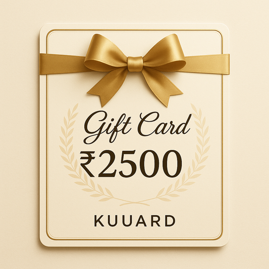 KUUARD Gift Card - Rs 2500