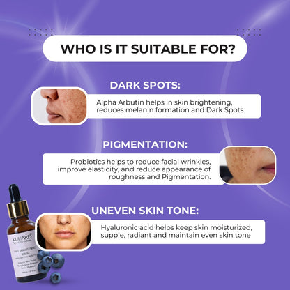 Face Brightening Serum Alpha Arbutin & Probiotics
