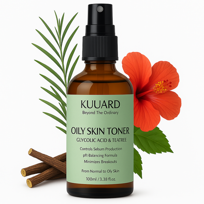 Oily Skin Toner Glycolic Acid & Tea Tree