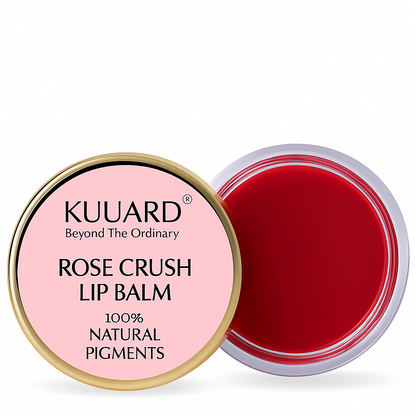 Rose Tinted Lip Balm Crushed Rose petals & Mango Seed Butter | Pink shade