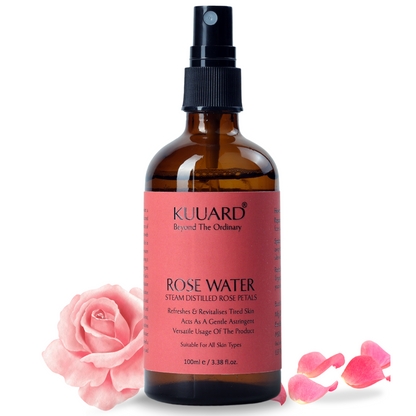 Pure Rose Water Toner Distilled Rose Petals