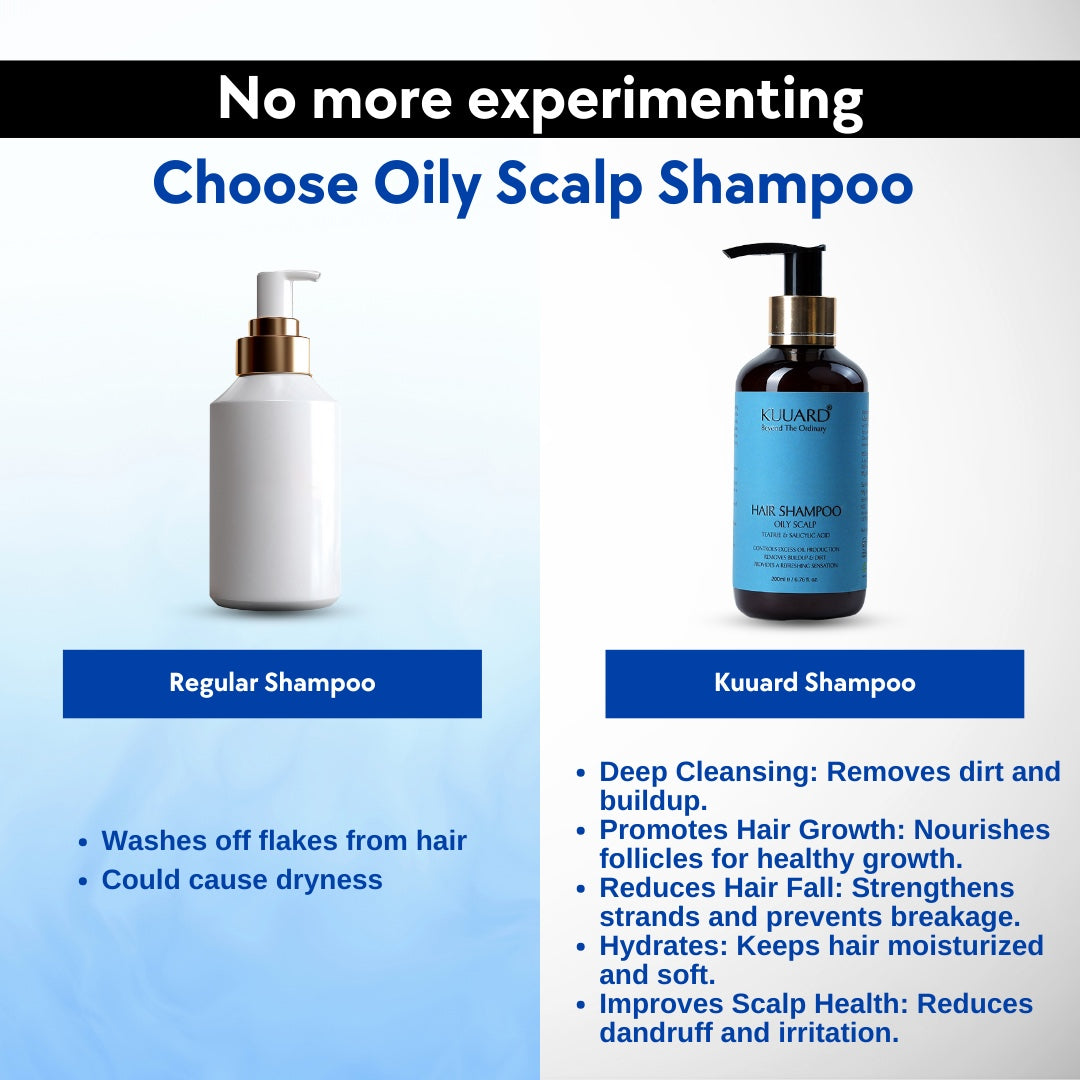 Hair Shampoo For Oily Scalp Tea Tree & Salicylic Acid