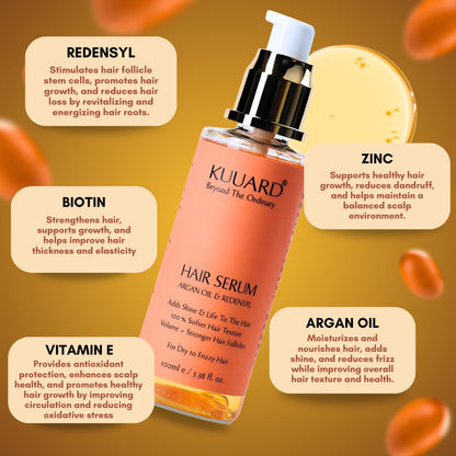Hair Oil And Hair Serum Shine Combo