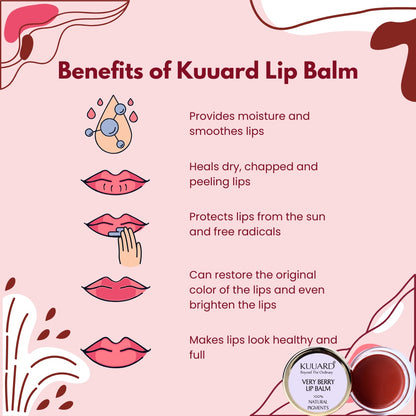 Very Berry Lip Balm Frozen Grape Extract & Cocoa Butter | Nude shade