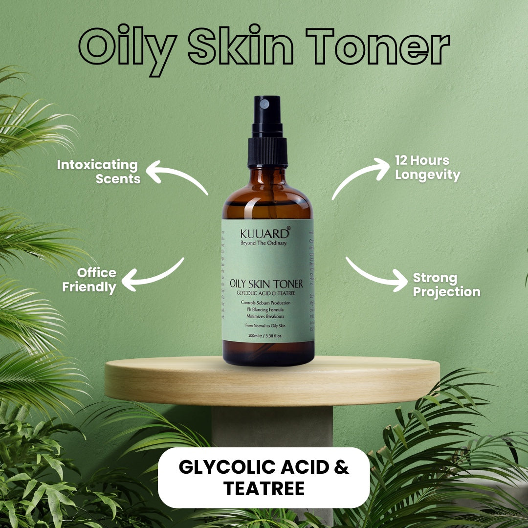 Oily Skin Toner Glycolic Acid & Tea Tree
