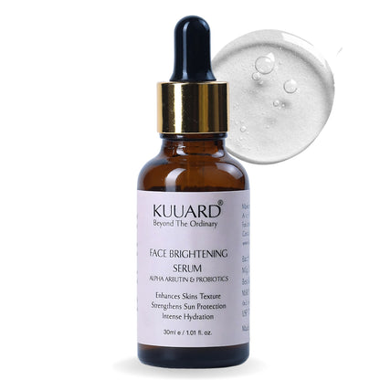 Face Brightening Serum Alpha Arbutin & Probiotics