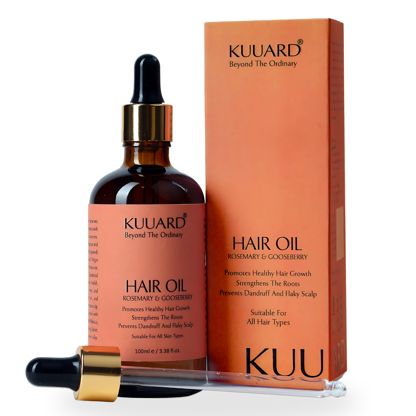Revive & Shine Hair Oil Rosemary Extract & Grape Seed Extract